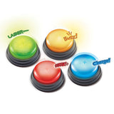 Learning Resources Buzzers Sons/Lumière - Jeu de 4