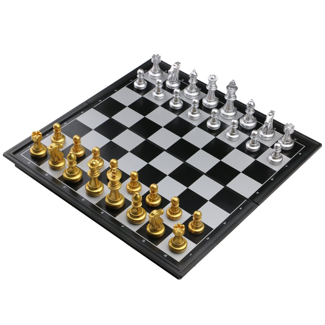 Fajiabao Jeu d’échecs Magnétique Plateau Pliant Loisirs Jouet Jeux Société pour Enfants