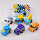 YAGAIU 6pcs Enfants Mini Voitures Jouets Enfants inertie Tirez véhicule Jouet Véhicules à Fonctions
