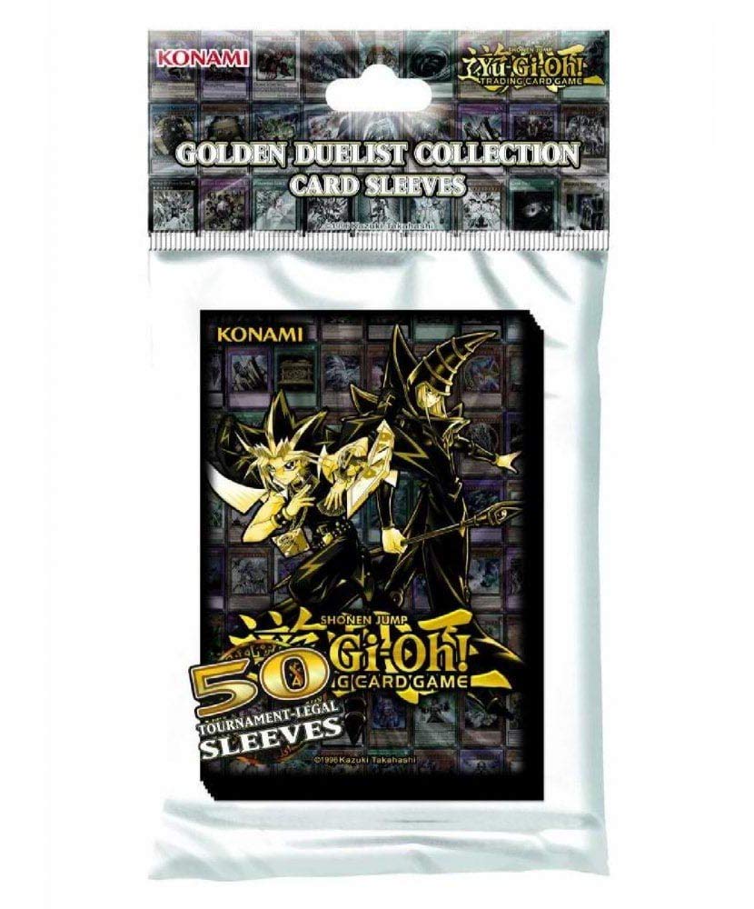 Yu-Gi-Oh KONGDCS pochettes pour cartes Golden Duelist, Lot de 50 - Version Anglaise