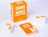 Asmodee- Quand Memes, QM01FR, Jeu D'ambiance