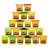 Play-Doh – 20 pots de Pate A Modeler - Super couleurs - 84 g chacun