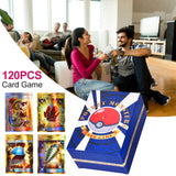 Anivia 【Nouvelle Mise À Niveau】 120pcs Carte De Jeu Carte De Jeu pour Enfants Carte Monstre Carte De Jeu Cadeau Parfait pour Enfant (80tag + 20mega + 20gx)