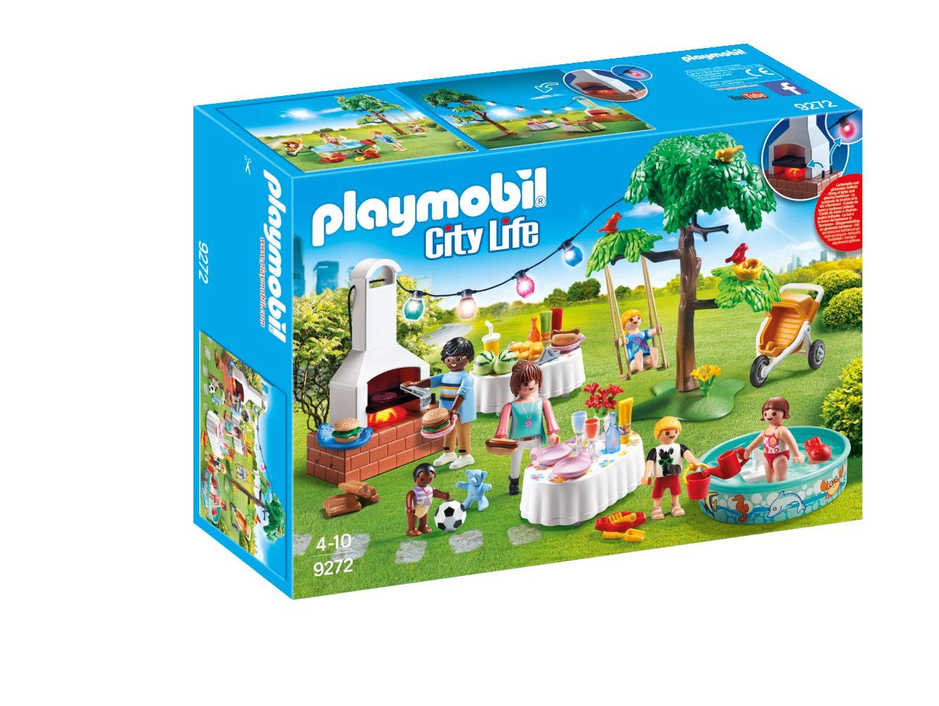 Playmobil- Famille et Barbecue Estival, 9272