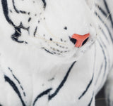 BRUBAKER - Peluche blanc Tigre - 75 cm