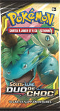 Pokemon- Modèle aléatoire Booster Soleil et Lune-Duo de Choc (SL09), POSL902, Cartes à Collectionner