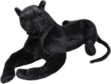 BRUBAKER - Peluche géante noir Panthère - 110 cm
