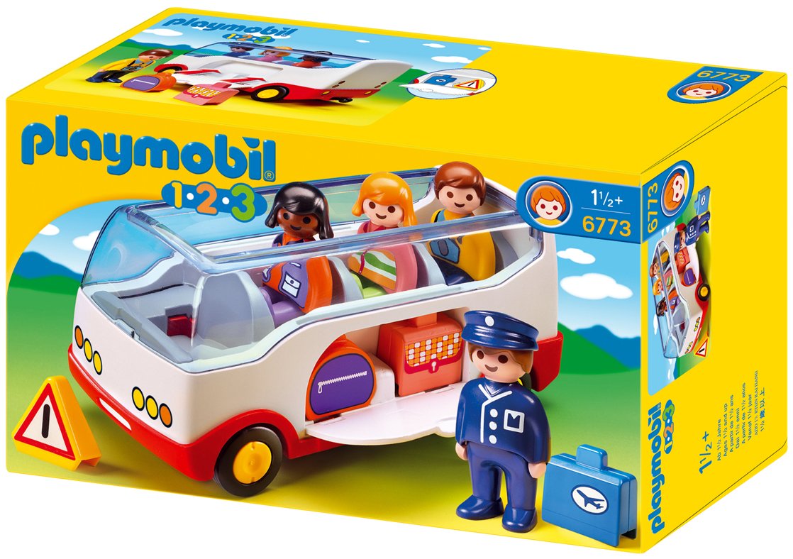 Playmobil-Playmobil-6773-Jeu de Construction-Autocar de Voyage, 6773