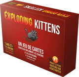 Asmodee- Exploding Kittens, EKEK01FR, Jeu de Cartes