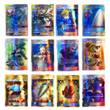 Anivia 【Nouvelle Mise À Niveau】 120pcs Carte De Jeu Carte De Jeu pour Enfants Carte Monstre Carte De Jeu Cadeau Parfait pour Enfant (80tag + 20mega + 20gx)