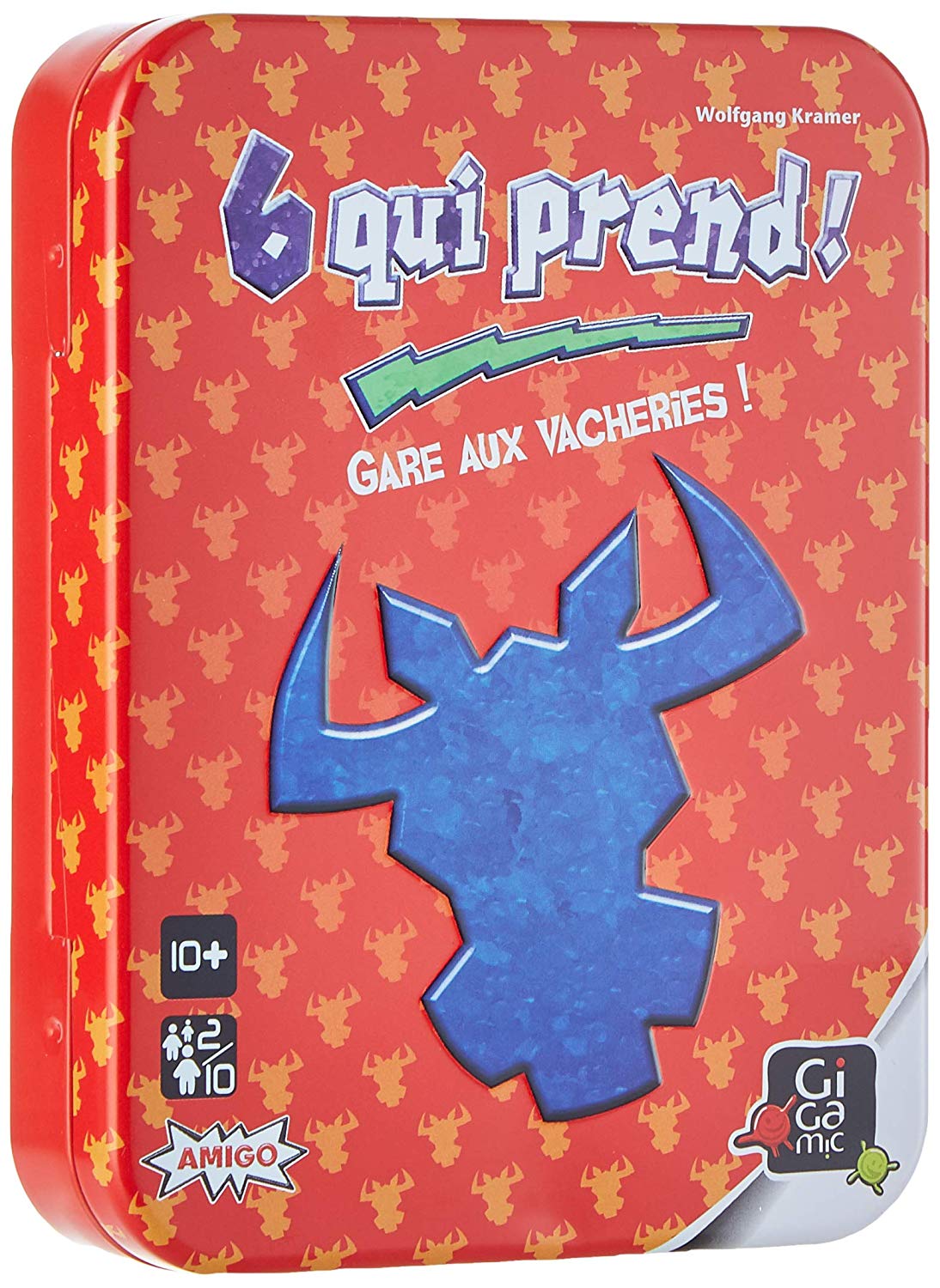 Gigamic - AMSIXQ - Jeu de Cartes - 6 Qui prend !