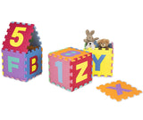 KIDUKU Puzzle Tapis Mousse Bébé, 86 Pièces, Tapis de Jeu Très Résistant pour Enfants, Alphabets & Chiffres