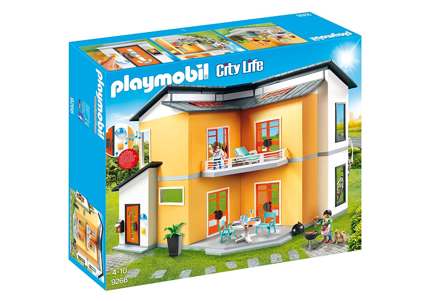 Playmobil- Maison Moderne, 9266