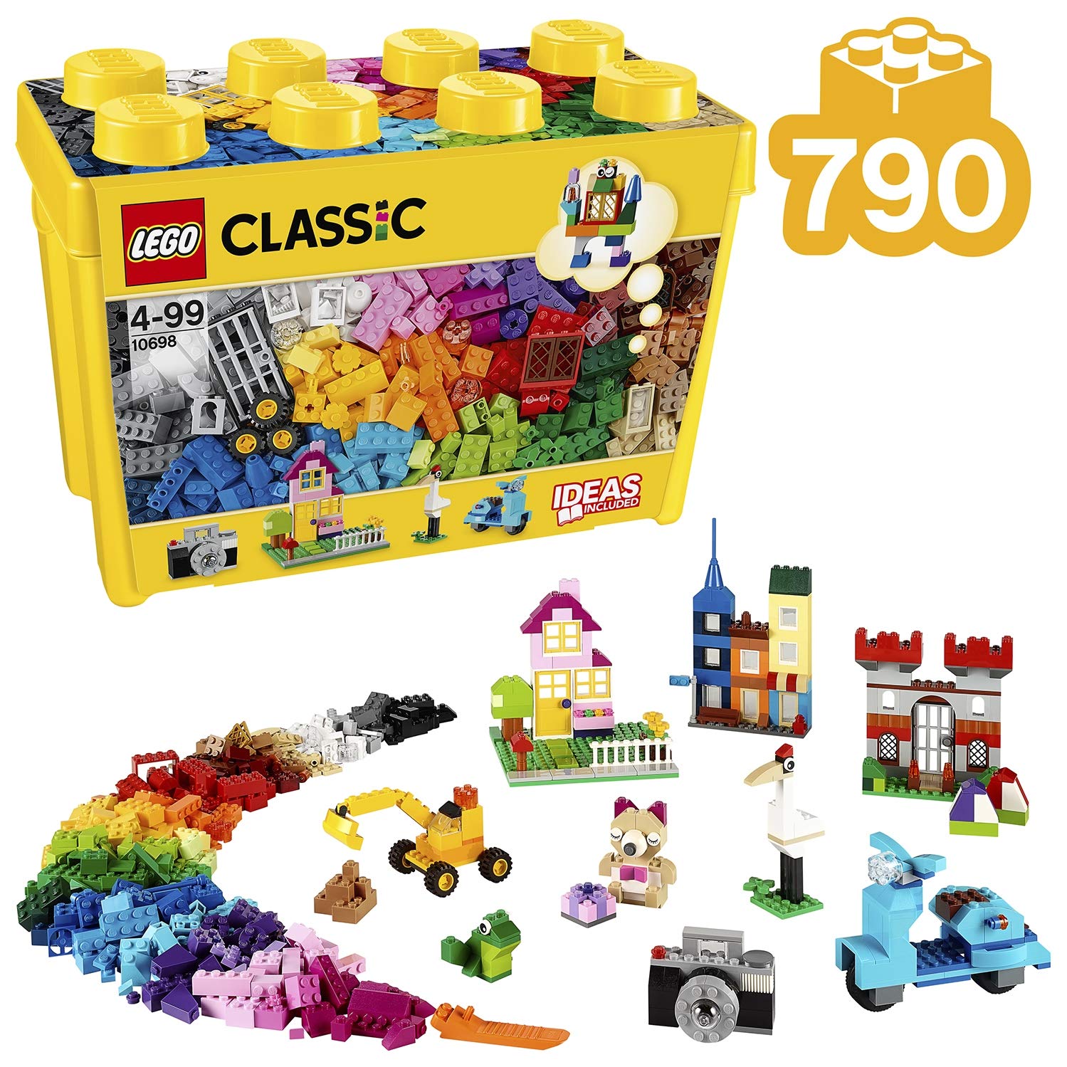 LEGO Classic - Boîte de briques créatives deluxe - 10698 - Jeu de Construction