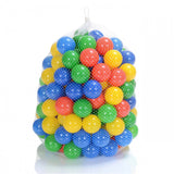 LCP Kids 100 pièces de balles de piscine colorées en plastique I Sans plastifiants pour bébés & enfants á partir d'un mois