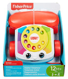 Fisher-Price Mon Téléphone mobile jouet bébé, 12 boutons et 4 couleurs de lumières, pour apprendre les chiffres, les lettres, 12 mois et plus, FGW66