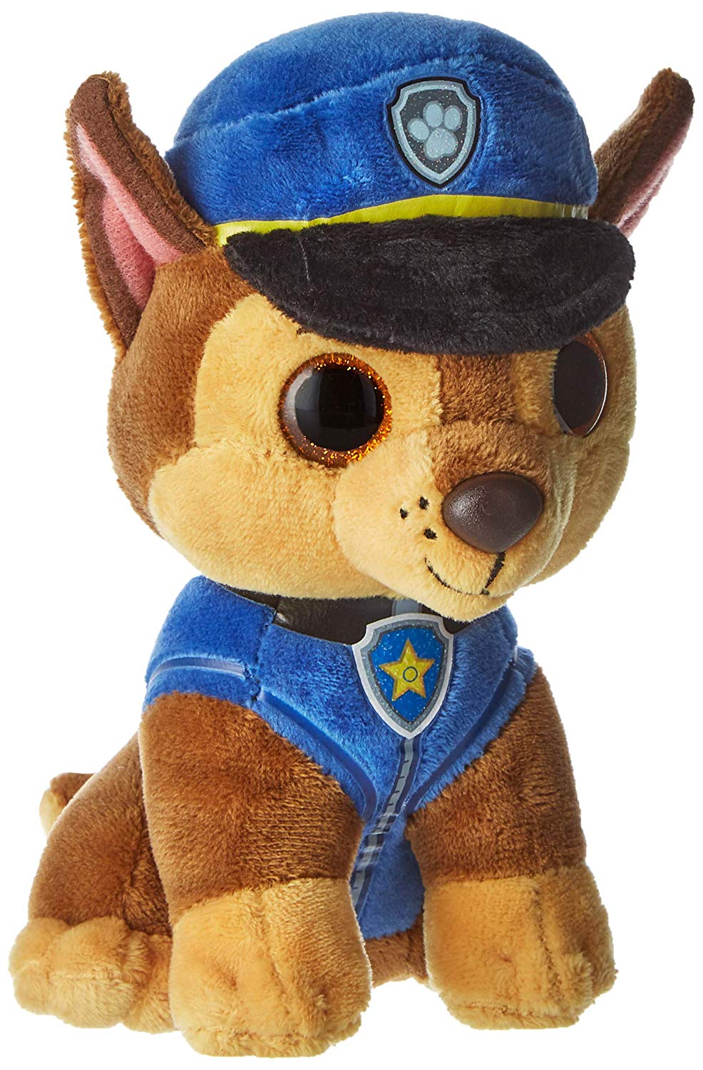 Ty - TY41208 - Pat' Patrouille - Peluche Chase 15 cm