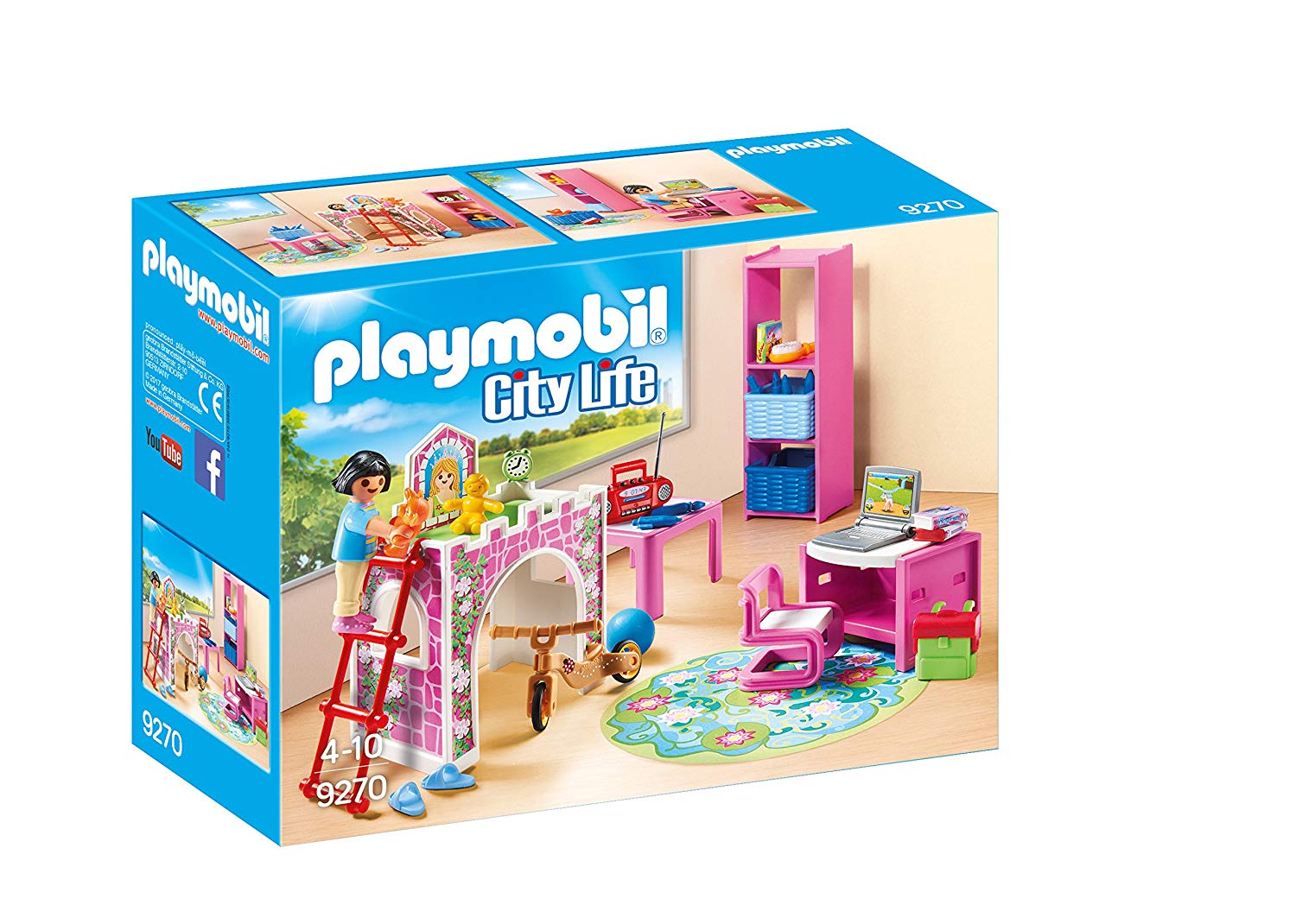Playmobil- Chambre d'enfant, 9270