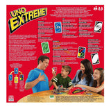 Uno Extreme Jeu de Société et de Cartes avec Distributeur de Cartes, V9364