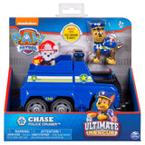 Paw Patrol - 6045905 - Jeu enfant - Véhicule + Figurine Chase Ultimate Rescue - La Pat' Patrouille